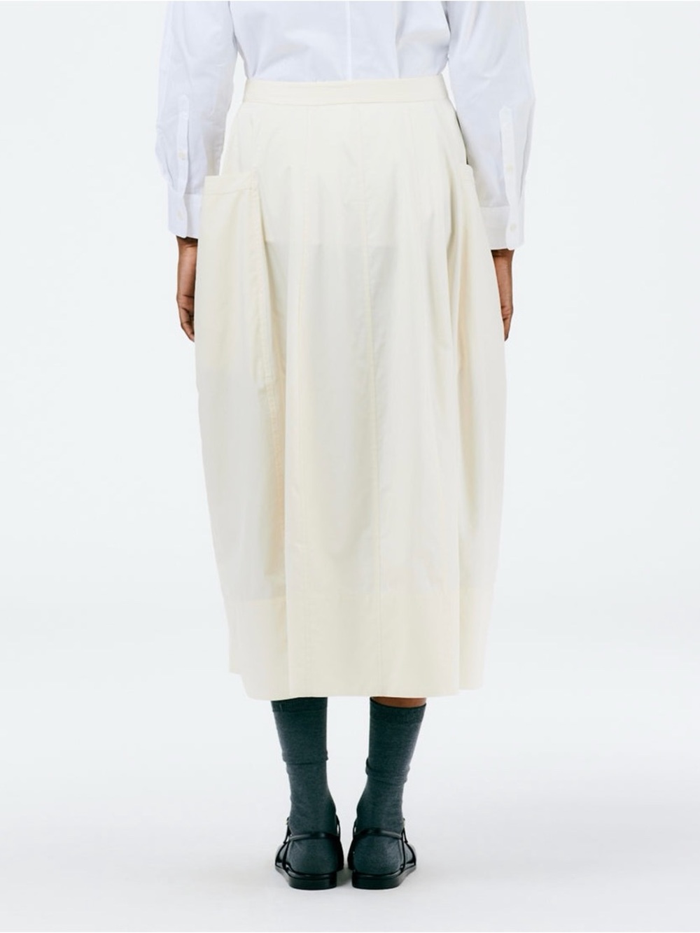 TIBI Eco Poplin Lantern Skirt - Picture 3 of 6
